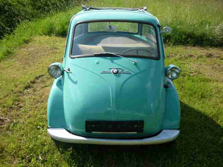 BMW Isetta, TOP Originalfahrzeug, erst 18.000 km, TÜV neu, Oldtimer-Kleinwagen