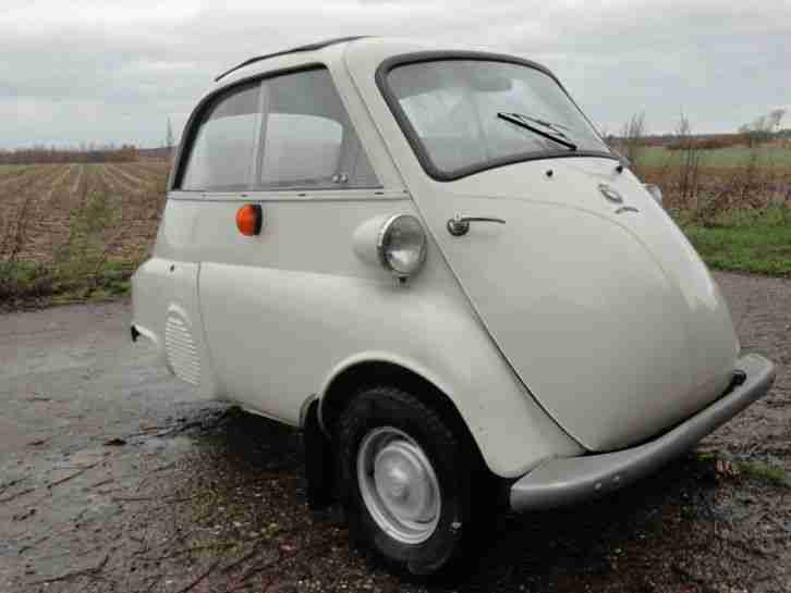 BMW Isetta dreirad Englischer licenzbau 1961 grau rest.