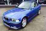 M3 E36 CABRIO ESTORIL BLAU ORIGINAL 1998 321CP '17