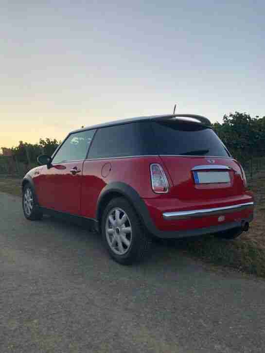 BMW Mini Cooper Chili Red, TÜV Neu, Leder, LM-Felgen