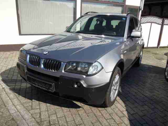 BMW X3 3.0d AHK abn.Klimaaut. TÜV 2/16 1.Hand