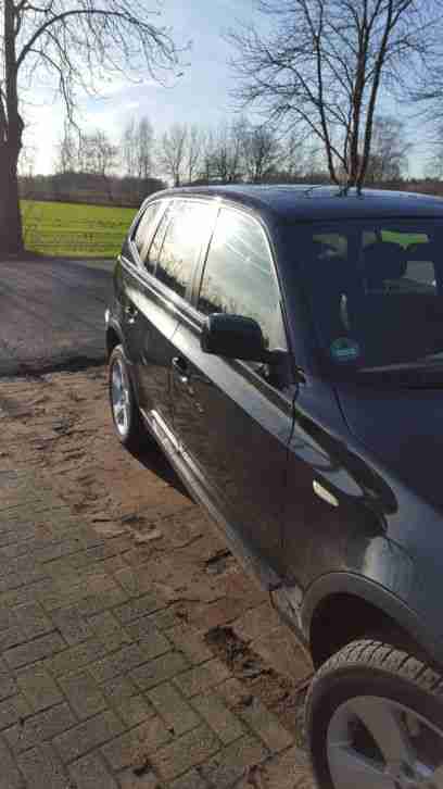 BMW X3 e83, Schwarz, Kompl.-Vollaustattung, 18Zoll Original BMW