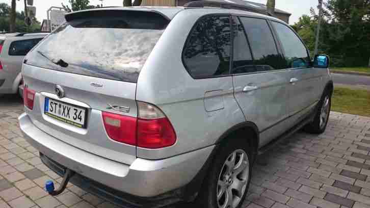 BMW X5, 3,0 DIESEL,grüne Plakette !!, E53, Xenon,Leder,Automatik,Navi,AHK,Alu