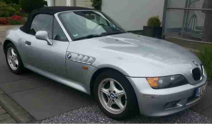 Z3 1, 8 Roadster Cabrio silber metallic Leder