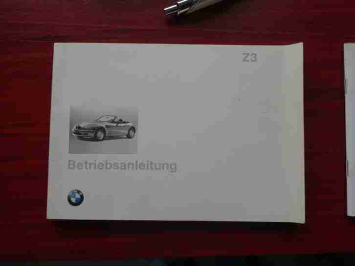 BMW Z3 Betriebsanleitung Zusatzbetriebsanleitung