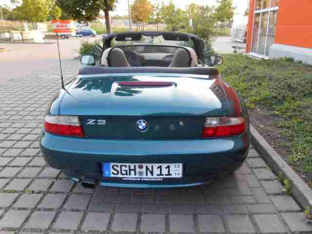 BMW Z3 Chromeline 1.8 Bj.1999 117500km Topzustand Leder beige Klima HU 03/2016
