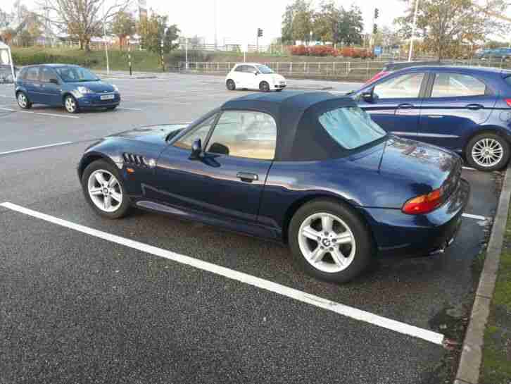 Z3, Roadster 1, 9 16V, 140 PS, blau met., guter