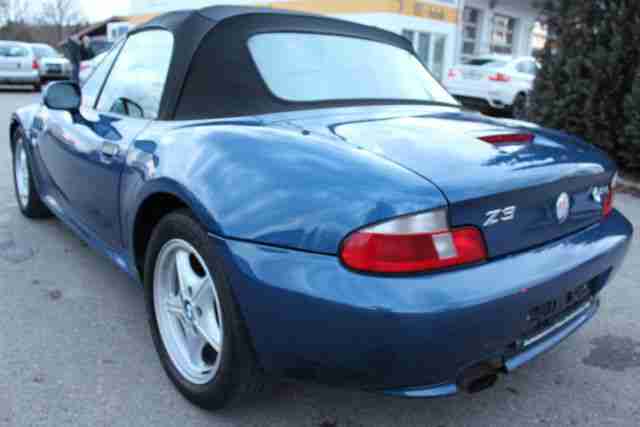 BMW Z3 Roadster 1.9 Sport Paket Vollleder Sitzh Klim