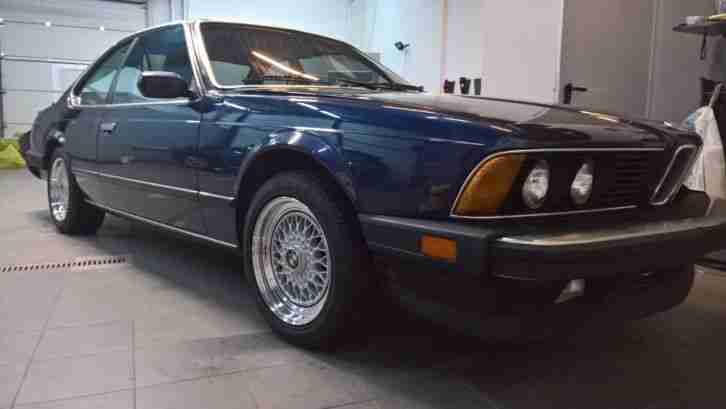 e24 M6 635CSI ver USA No1 VIN VERY RARE LHD EXTRA