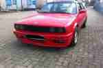 e30 318is M Technik 2 Coupe Rot Kleiner M3 Leder