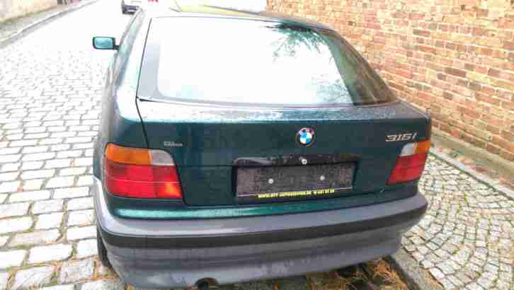 BMW e36 Compact 1.6 HU 06/16 + Automatik + Servo, ZV, e.Fenster