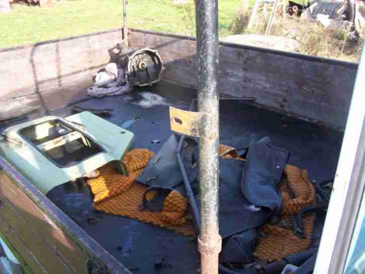 Barkas B1000 HP Pritsche Plane Spriegel DDR Oldtimer