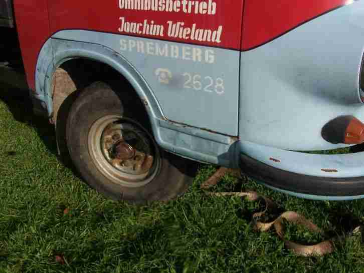 Barkas B1000 HP Pritsche Plane Spriegel DDR Oldtimer
