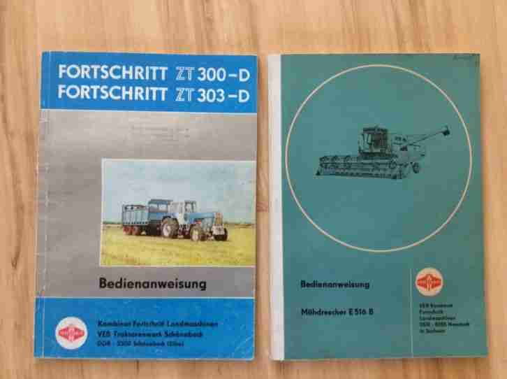 Bedienanweisungen "Fortschritt "
