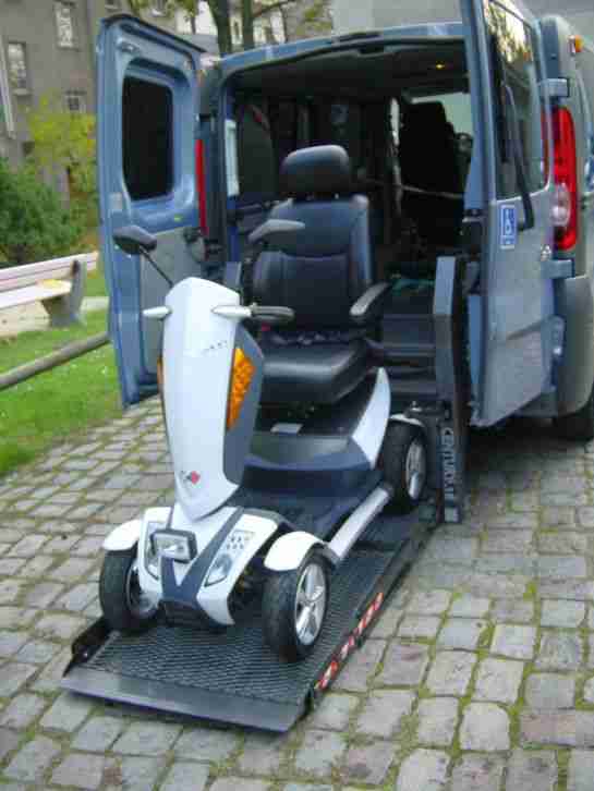 Behinderten Rollstuhl Motorrad Transporter mit hydraulischem Lift