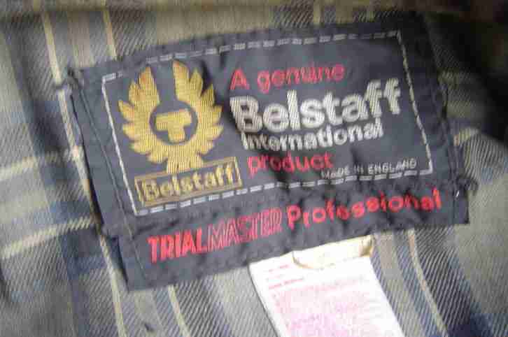 Belstaff,Trialmaster, Wachsjacke und Hose
