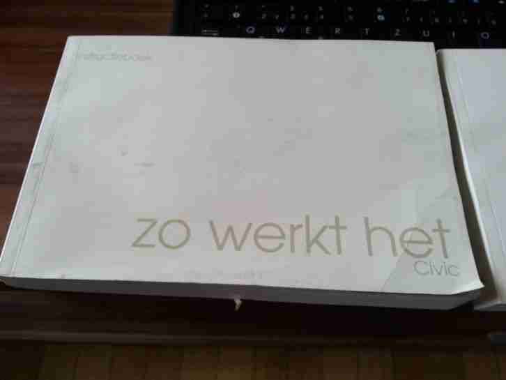 Benutzerhandbuch Zo Werkt het Civic 9 ab. BJ 2012