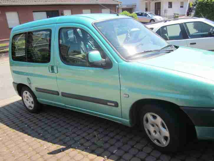 Berlingo Citroen HDI Diesel mintgrün Baujahr 2001, 1. Hand, guter Zustand