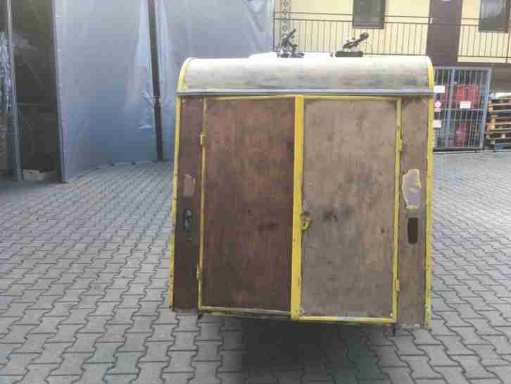 Bestattungsanhänger Wohnmobil WoMo Camper Teardrop Oldtimer Anhänger VW T1 Käfer