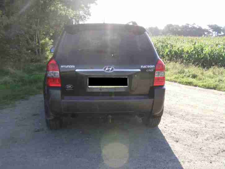 Biete Hyundai Tucson in Dkl. Grün Metallic 164000 km 2.Hand