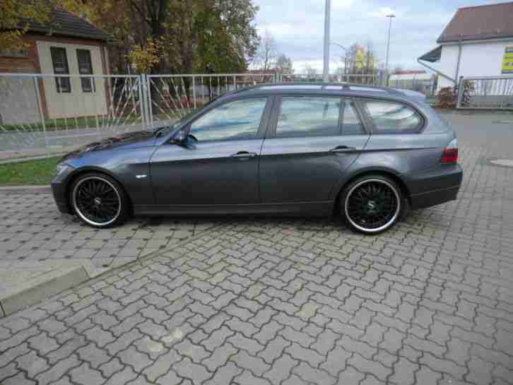Bmw 320i Touring e91 Tuning M-Sportsitze Alu 19 Zoll Tieferlegung Blackline