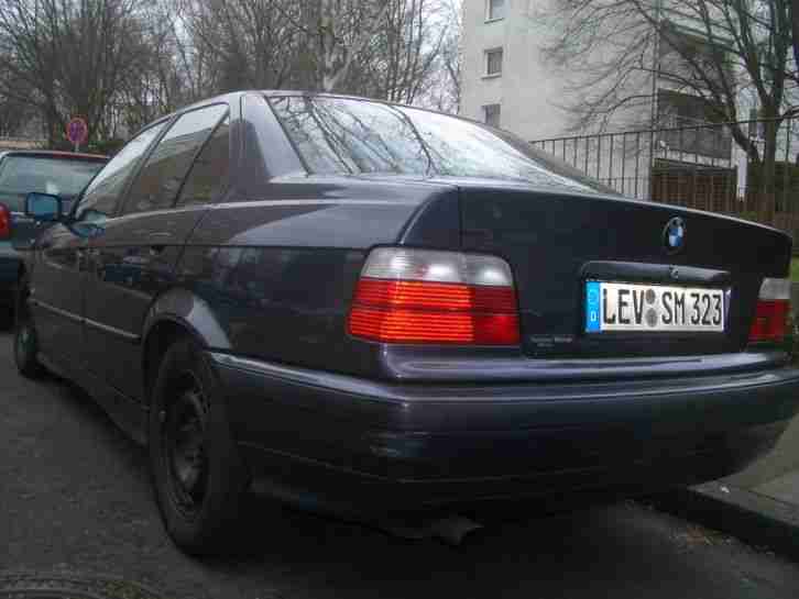 Bmw 323i Limousine E36 Bj. 05.1997, 125 kw/170 Ps HU/AU neu erst 2`te Hand