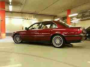 730i V8 e38 Individual Royal Rot Einmalige