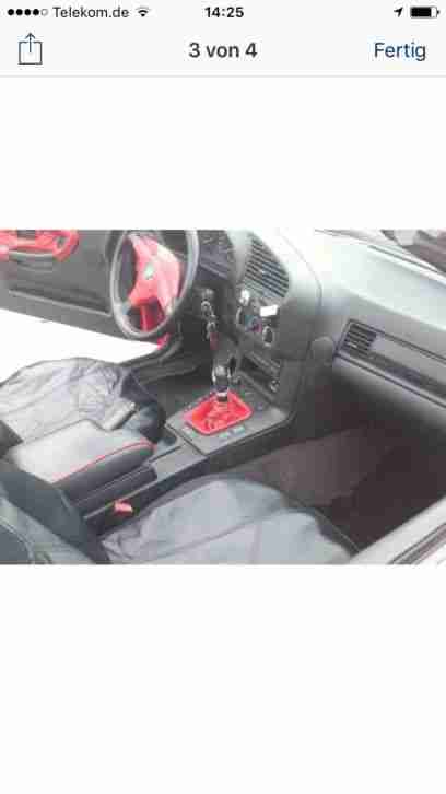 Bmw E36 Cabrio 318 Mit Leder Ausstattung