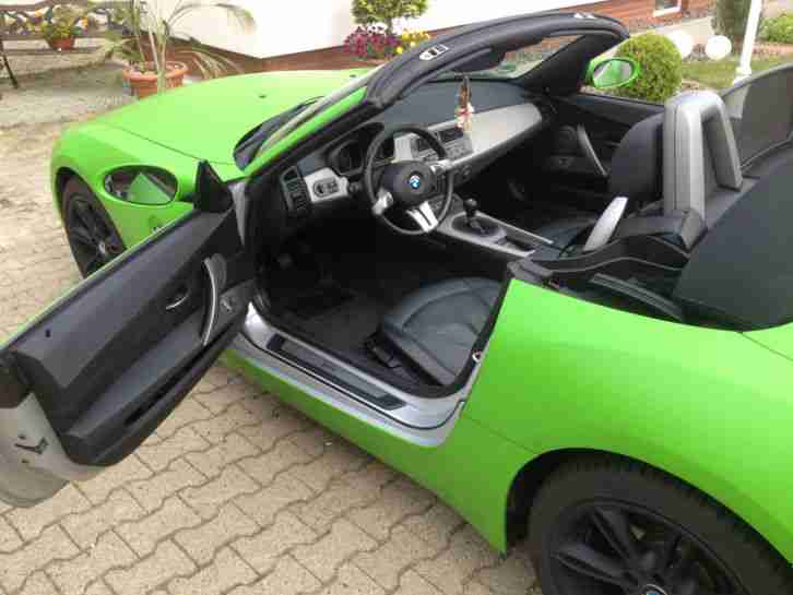 Bmw Z4 2.2 Mattgrün foliert... HU 03/2017 , 154Tkm....