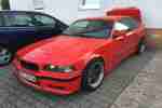 e36 323i Coupe Hellrot