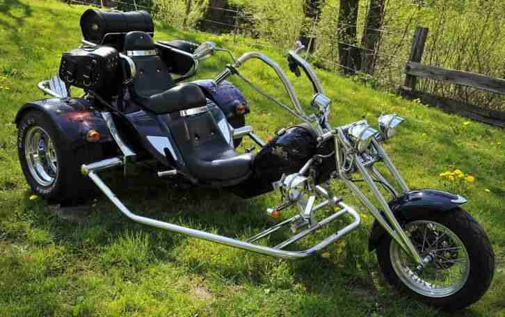 Boom Trike Lowrider Airbrush Dreirad Chopper Harley Tank