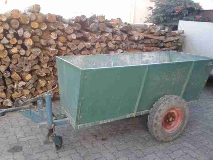 Brennholzhänger Traubenwagen, Einachser,