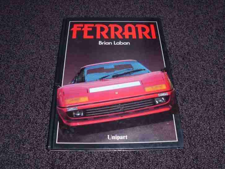 Buch des Automobilherstellers Ferrari von Brian Laban