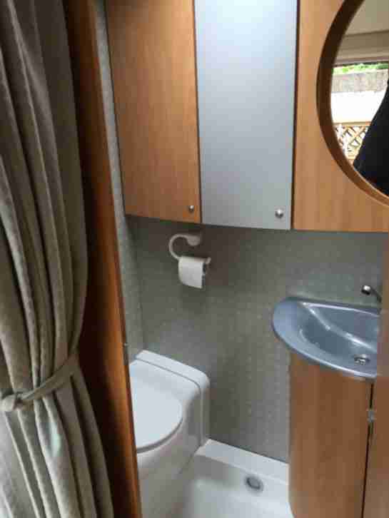 Bürstner 500 TK Flipper großer Kühlschrank, Vorzelt, 100 Km/h, Etagenbett / 6 Pl