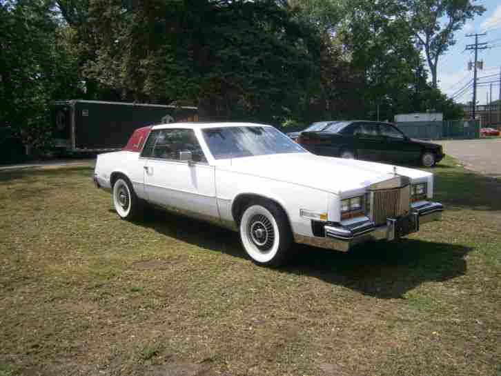 CADILLAC ELDORADO 1982 ROLLS ROYCE GRILLE & GANGSTER WHITE WALL TIRES