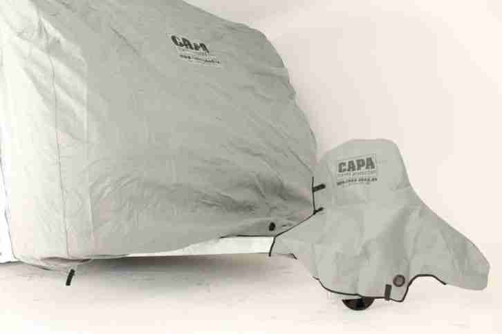 CAPA Wohnwagen Abdeckung Schutz-Hülle VollGarage Abdeckplane Cover Caravan CTC02