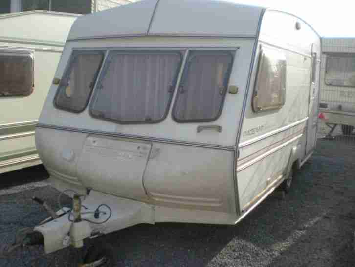 CARAVAN WOHNWAGEN AUS ENGLAND PEGEANT 2 BETT OHNE PAPIERE DUSCHE HEIZUNG USW