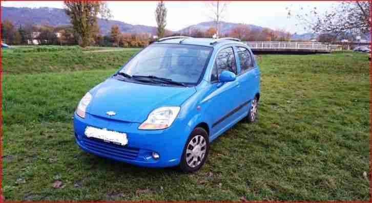CHEVROLET MATIZ 1.0 SX 4 Türer TÜV 09/2016 Klima Allwetterreifen Top Cityflitzer