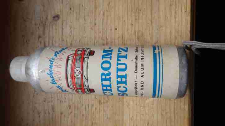 CHROMSCHUTZMITTEL Das lachenden Auto Alte Dose