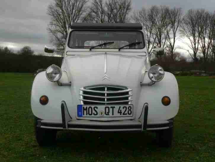 2CV 6 CLUB 1988 61.200 KM Rahmen verzinkt TÜV