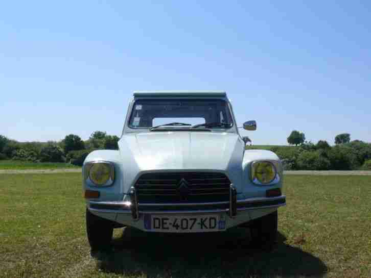 CITROEN DYANE 6 1980 Jadegrün 93.000 km Vom Opa aus Südfrankreich