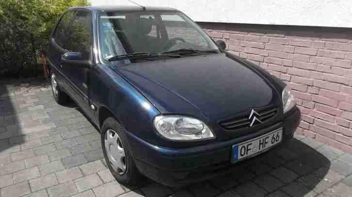 CITROEN Saxo 1.1i 3-Türer 60PS 02/2000 113tkm 011/2016 AHK 8 Reifen CD Radio