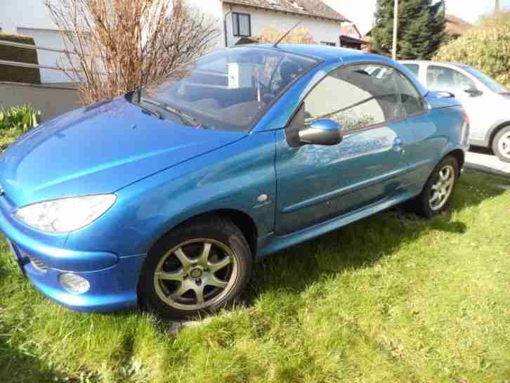 Cabrio-Saison 2018 hat begonnen **Peugeot 206 CC** zum Sonder - Preis