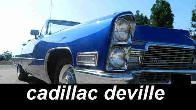 Cadillac Deville oldtimer