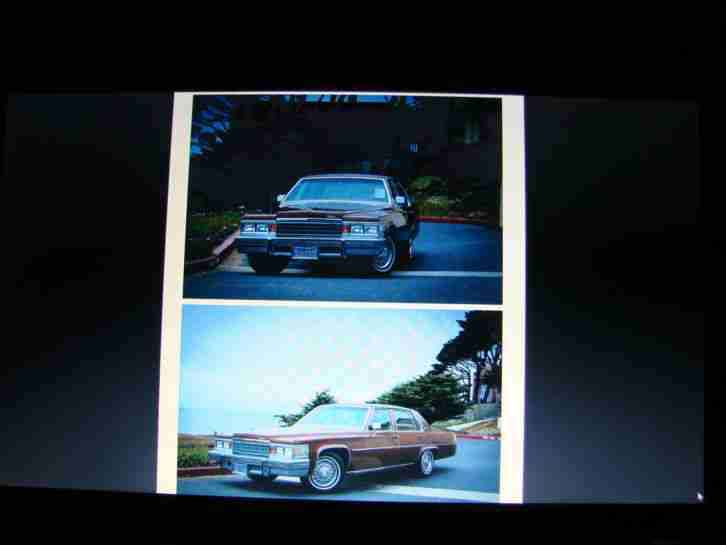 Cadillac Sedan Deville 7.0 V8, US-Oldtimer in bestem Originalzustand! Selten!