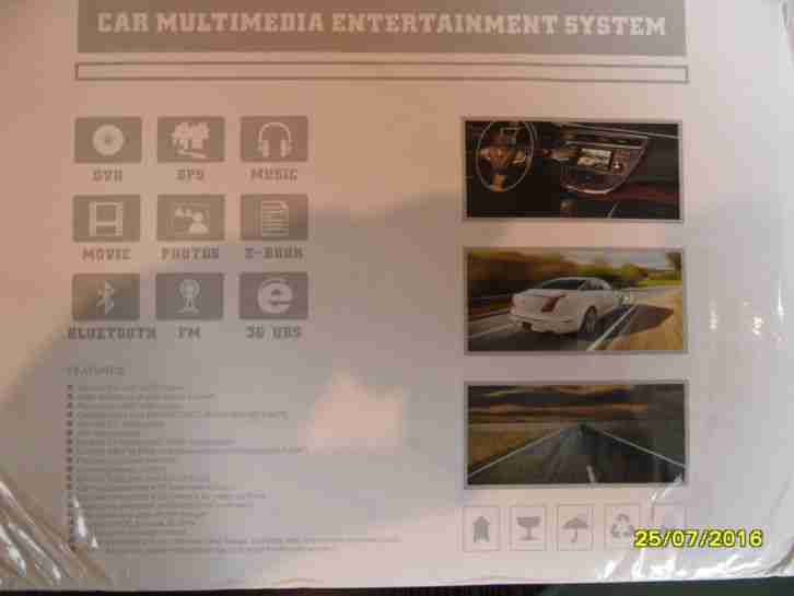 Car Multimedia Entertainment System für den Mazda CX5 Baujahr 2012