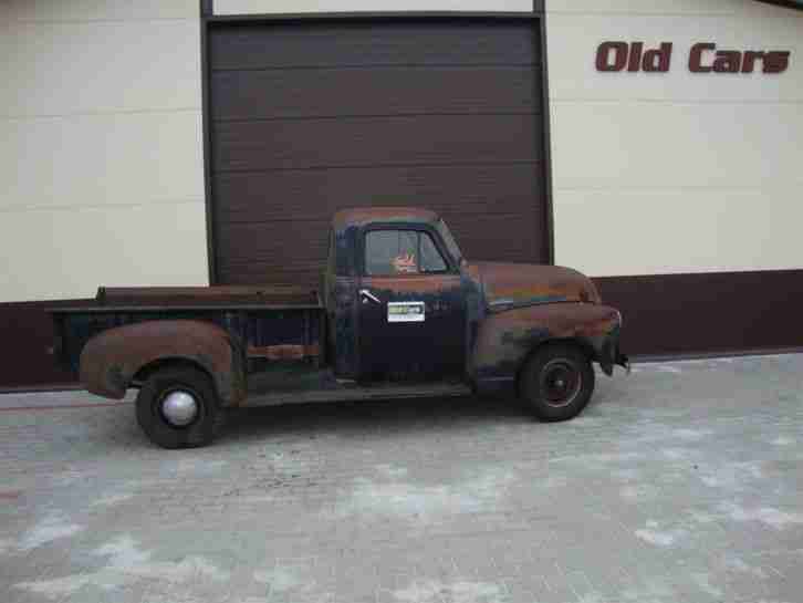 Chevrolet 3600 pickup 1951 year black