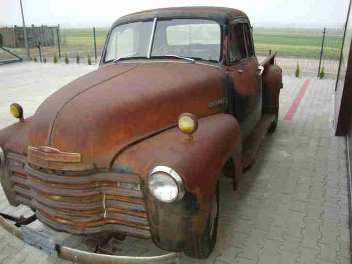 Chevrolet 3600 pickup 1951 year -black