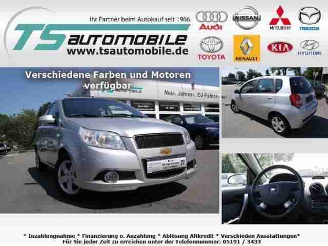 Chevrolet Aveo 1.2 1.Hand/Klima/ZV/ erst 20tkm