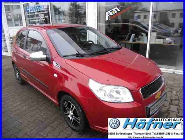 Chevrolet Aveo 1,2 84PS, Alufelgen, ZV, CD, el. FH